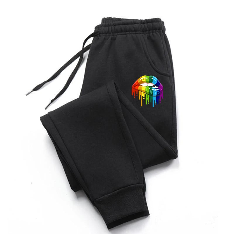 Women's Sweat Pants Women Cotton Loose Trousers