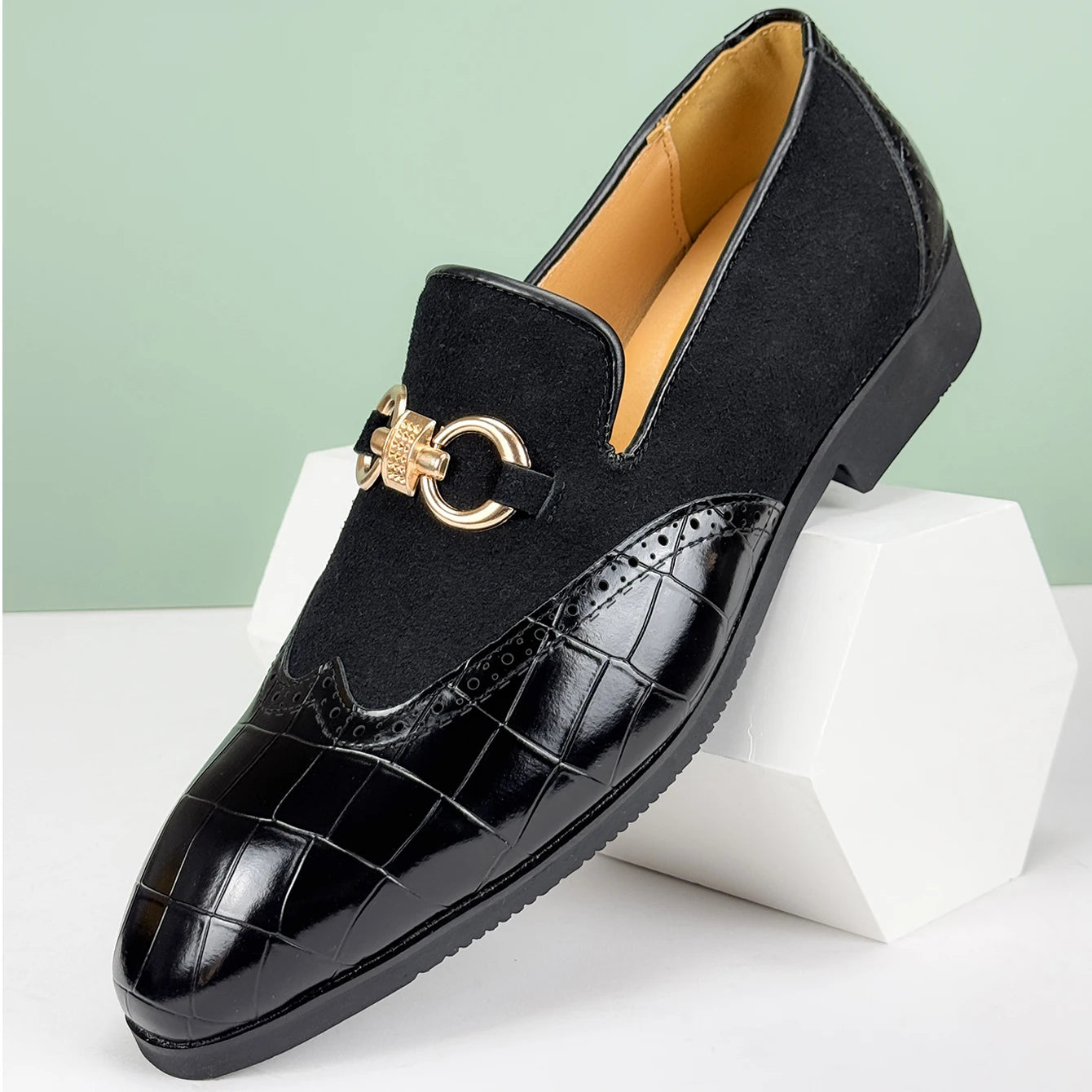 Men's Formal Leather Shoes – Classic Office & Wedding Dress Footwear EU 40–48