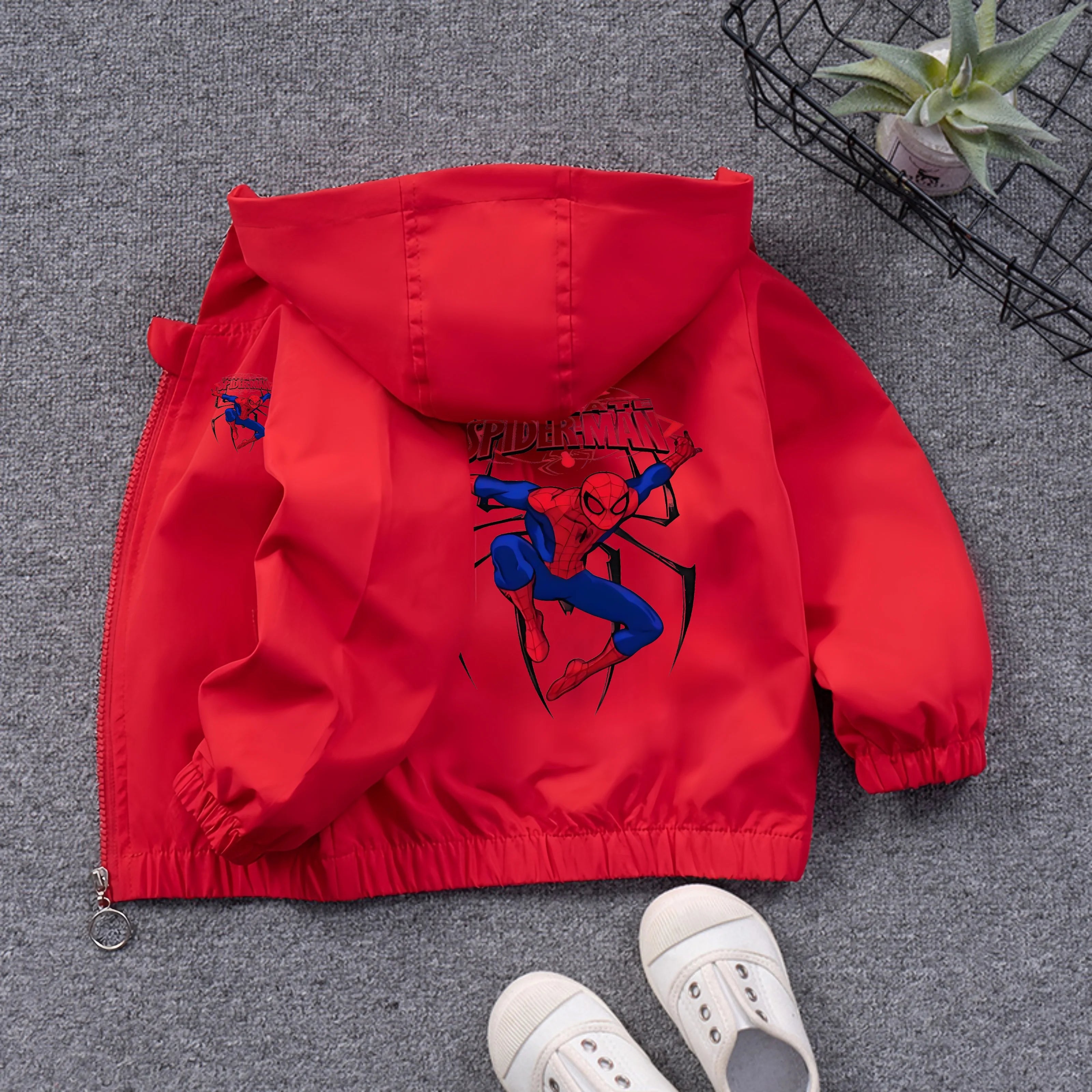 Spiderman Boys Hooded Jacket