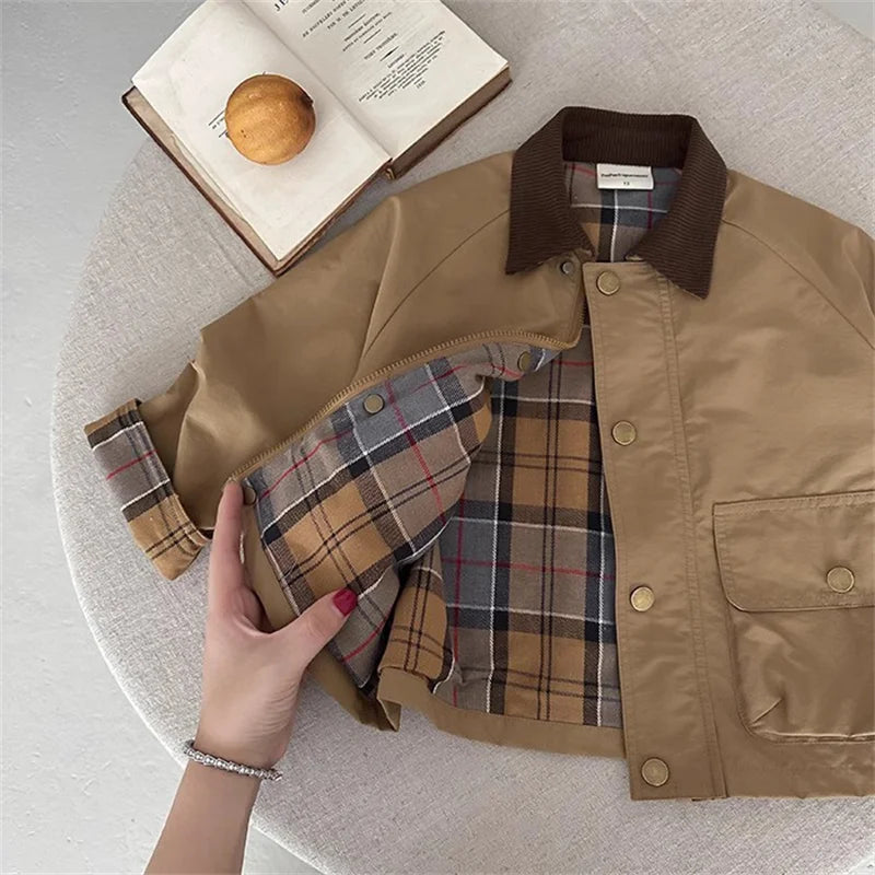 Boys Jacket Windbreak Outerwear