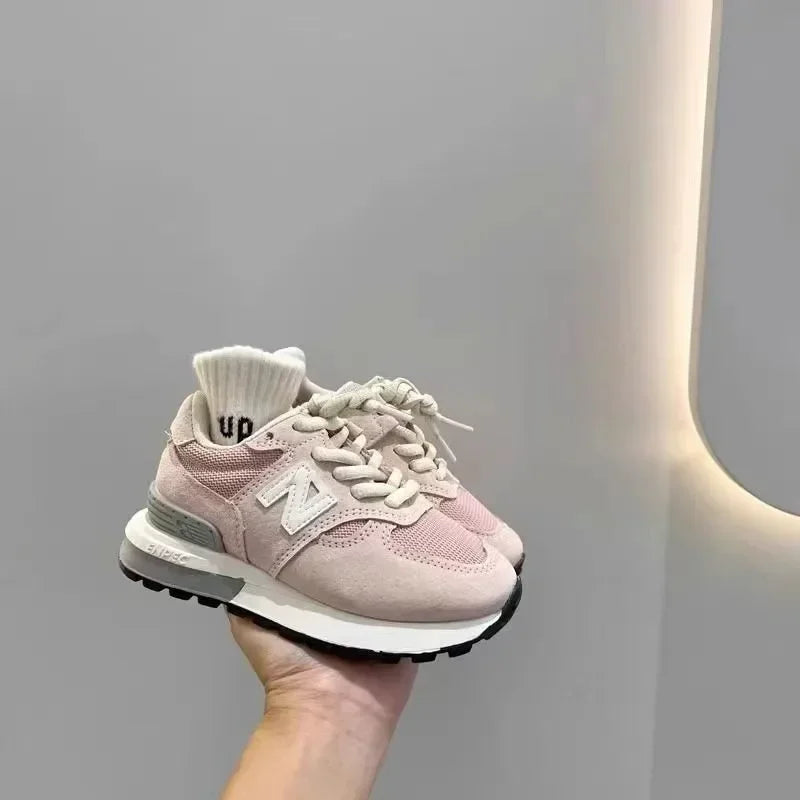 Children's Fashion Soft Sole Casual Sneakers Boys Girls Trend Running Shoes Kids Shoes Children Outdoor Sport Shoes