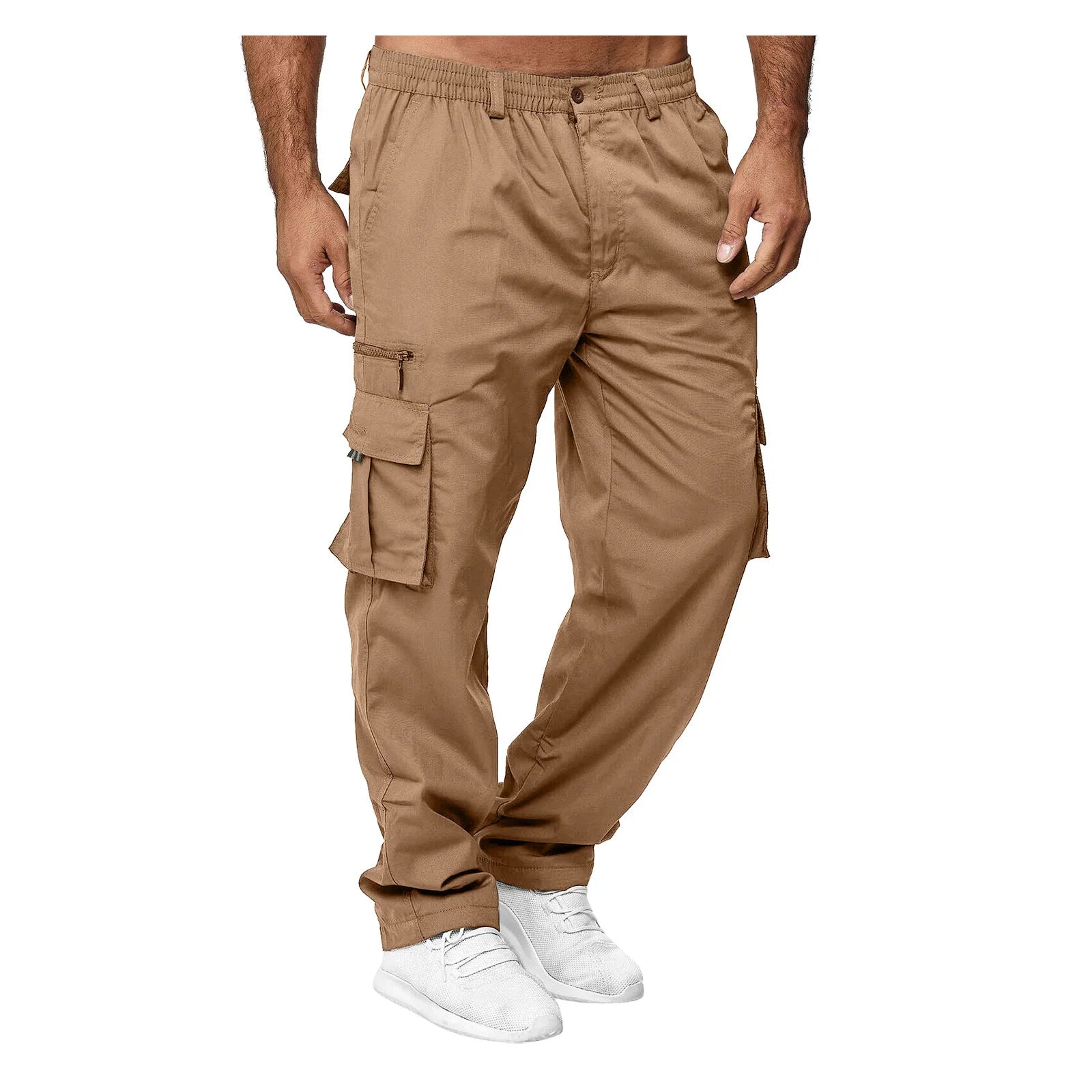 Men's Cargo Pants Casual Multi Pockets Military Tactical Pants
