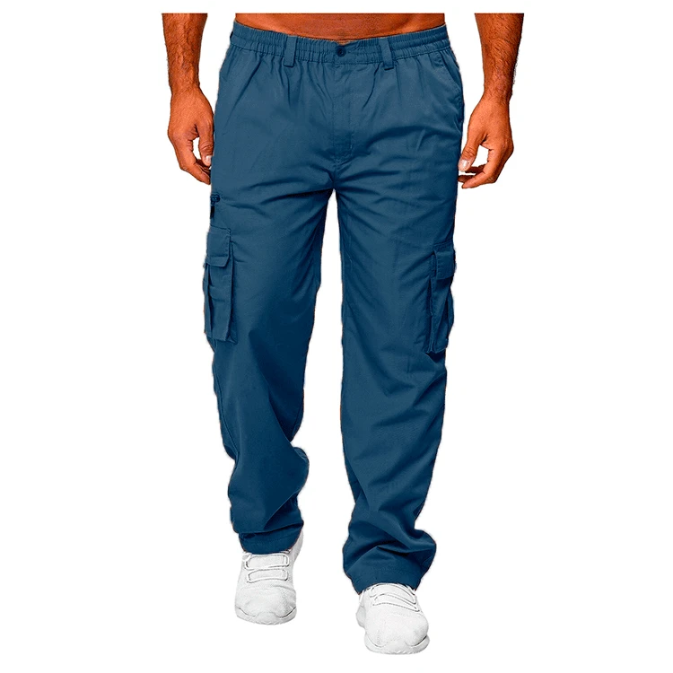 Men's Cargo Pants Casual Multi Pockets Military Tactical Pants