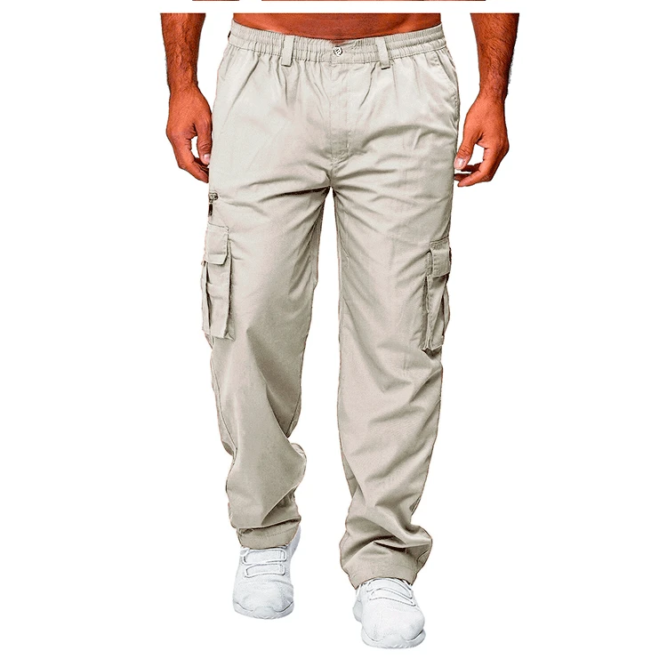 Men's Cargo Pants Casual Multi Pockets Military Tactical Pants