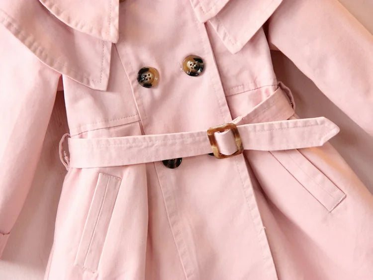 Long Sleeve Coat For Baby Girls