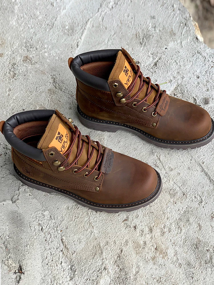 Men's Genuine Leather Classic Boots