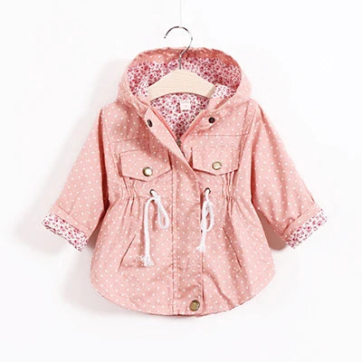 Long Sleeve Coat For Baby Girls