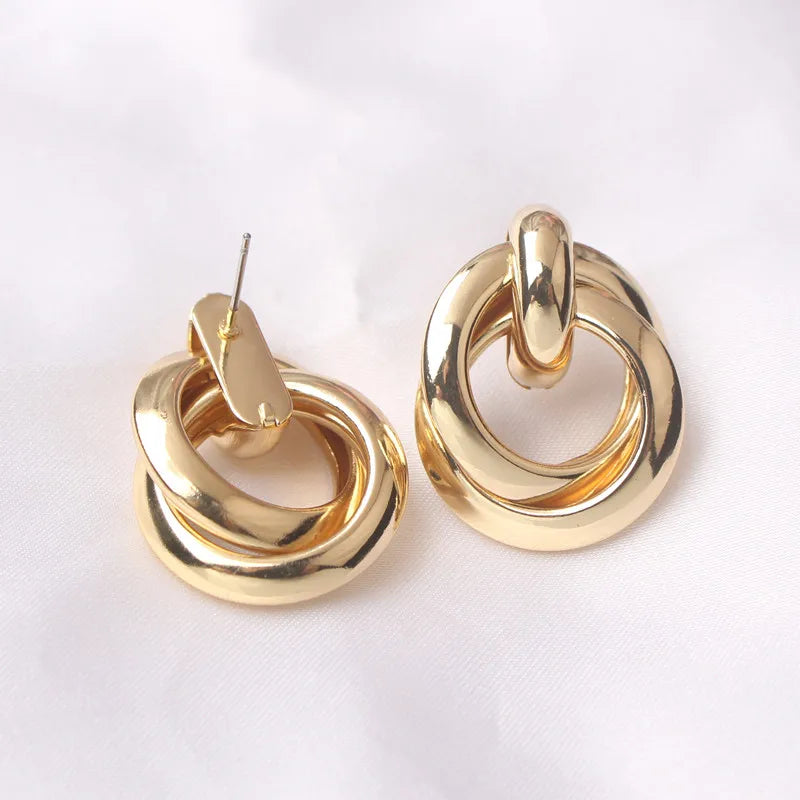 Fashion Metal Women Drop Earrings  for Girls