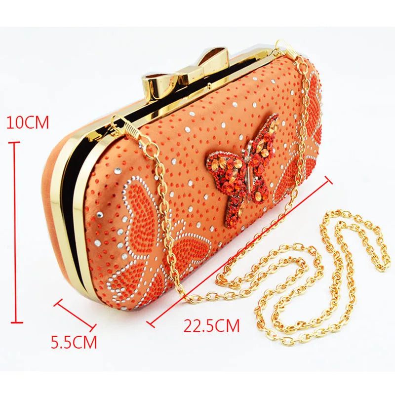 Ladies Shoe with Match Bag High Quality Women Heel Teal Color for Party