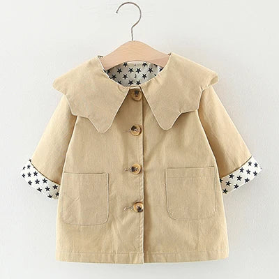Long Sleeve Coat For Baby Girls