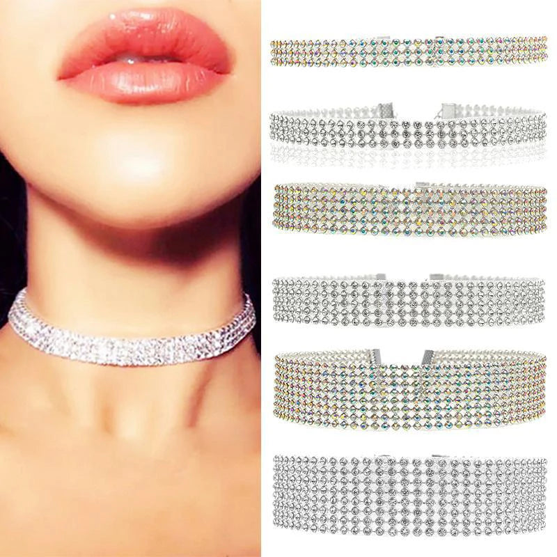 Fashion European Style Women Bundle Neck Element Necklace