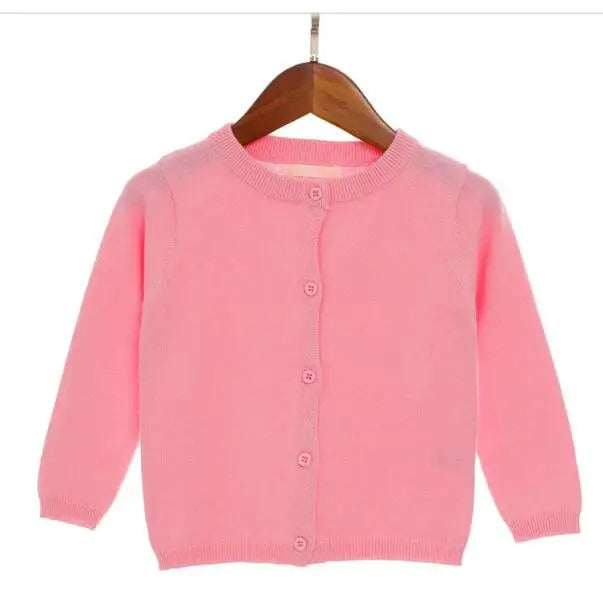 Girls Cardigan Sweater Top