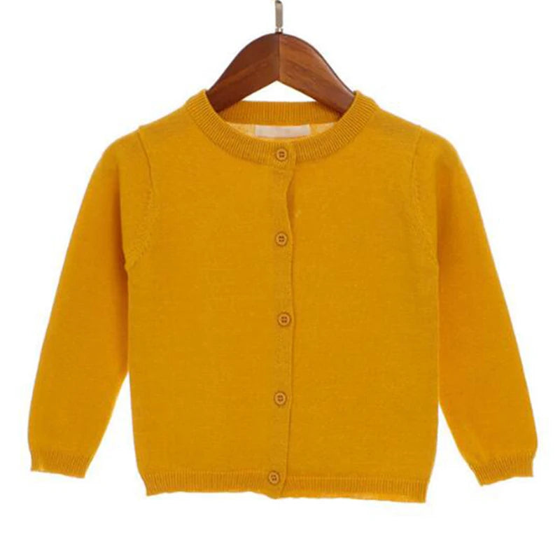 Girls Cardigan Sweater Top