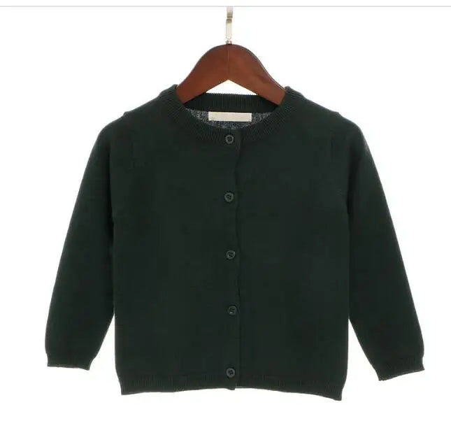 Girls Cardigan Sweater Top