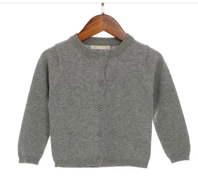 Girls Cardigan Sweater Top