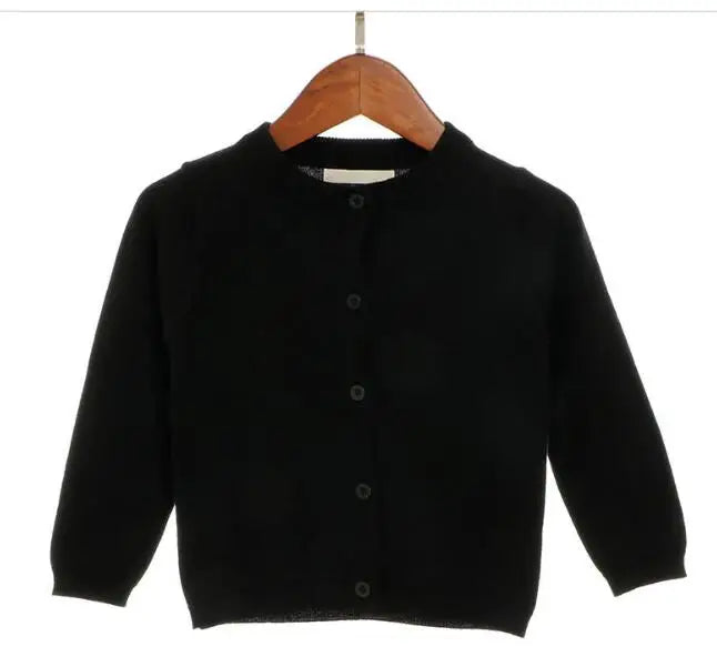 Girls Cardigan Sweater Top
