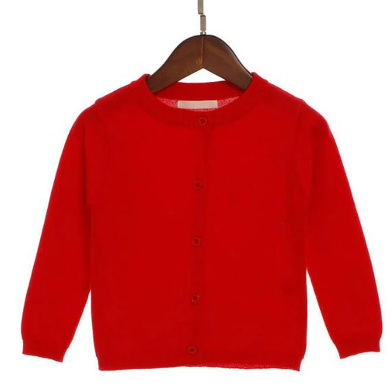 Girls Cardigan Sweater Top