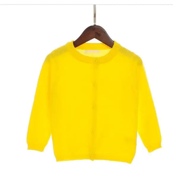 Girls Cardigan Sweater Top