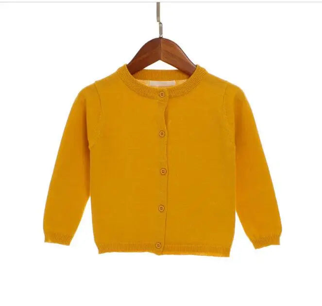 Girls Cardigan Sweater Top