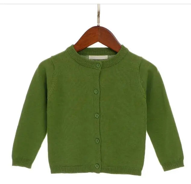 Girls Cardigan Sweater Top