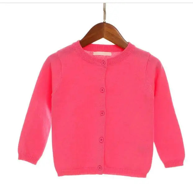 Girls Cardigan Sweater Top