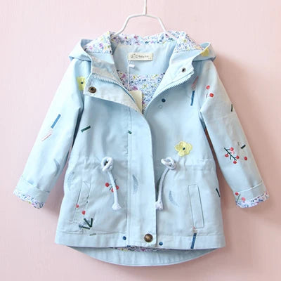 Long Sleeve Coat For Baby Girls