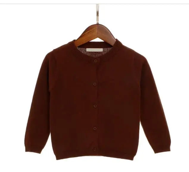 Girls Cardigan Sweater Top
