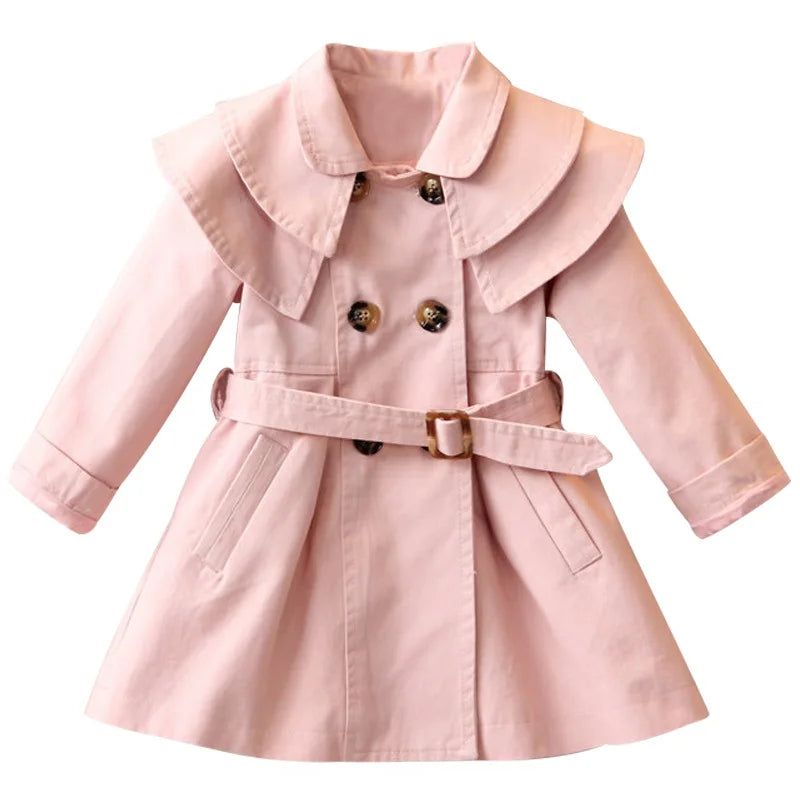 Long Sleeve Coat For Baby Girls