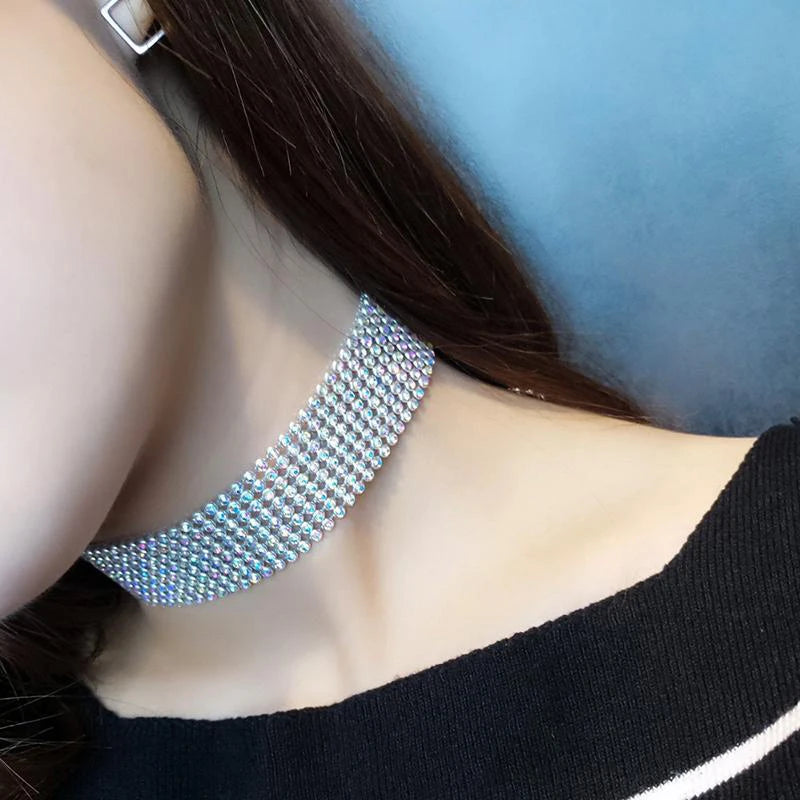 Fashion European Style Women Bundle Neck Element Necklace