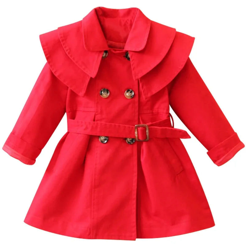 Long Sleeve Coat For Baby Girls