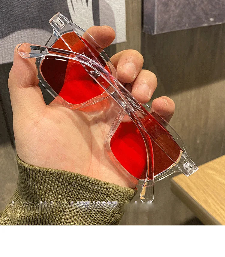 Fashion RMM brand high-quality new polygon meter nail square sunglasses Fashion men hip hop glasses retro sunglasses women Men