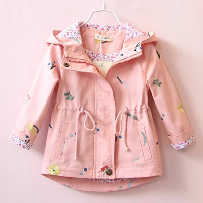 Long Sleeve Coat For Baby Girls