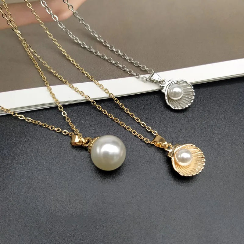 Pearl Pendant Necklace For Women