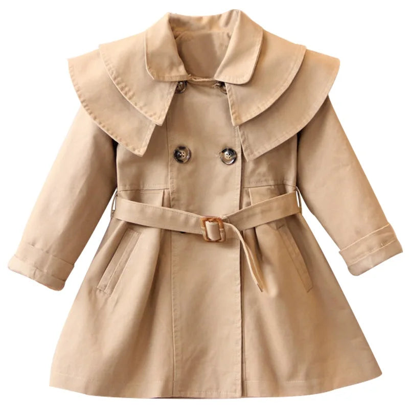 Long Sleeve Coat For Baby Girls