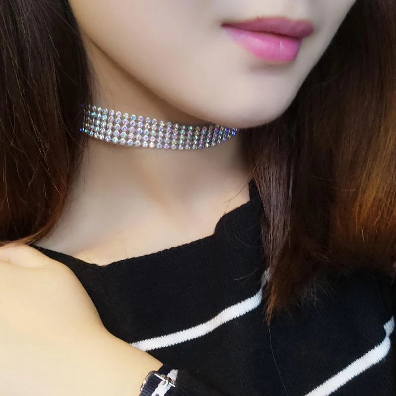 Fashion European Style Women Bundle Neck Element Necklace