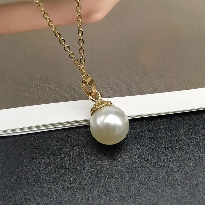 Pearl Pendant Necklace For Women