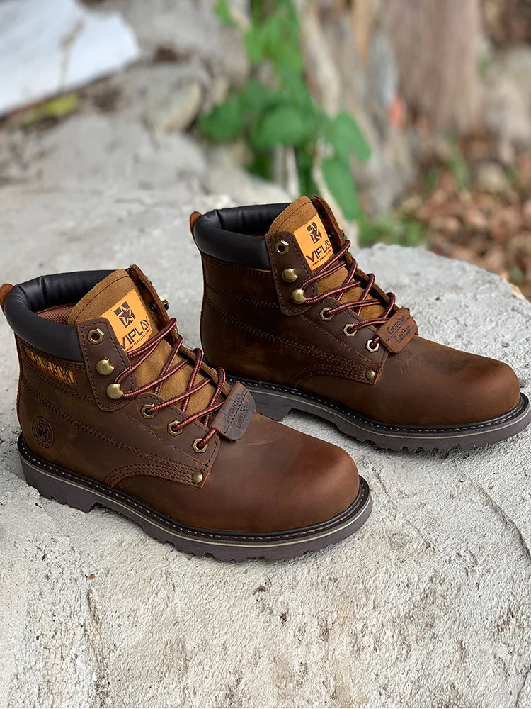 Men's Genuine Leather Classic Boots
