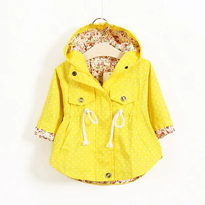 Long Sleeve Coat For Baby Girls