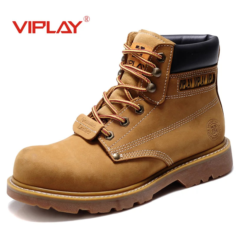 Men's Genuine Leather Classic Boots