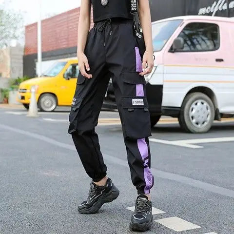 Women's Joggers Casual Sports Girls Fashion Hip-hop Streetwear