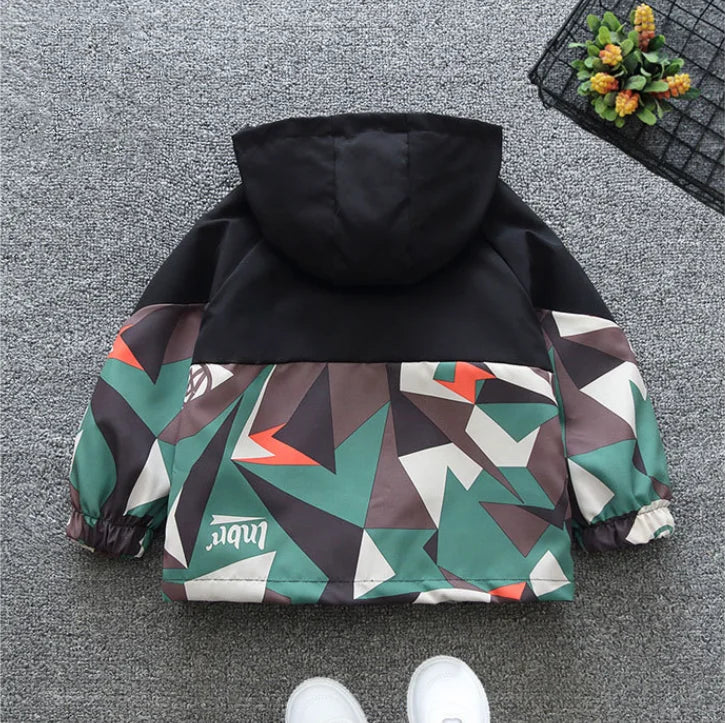 Children Camouflage Windbreaker Jacket
