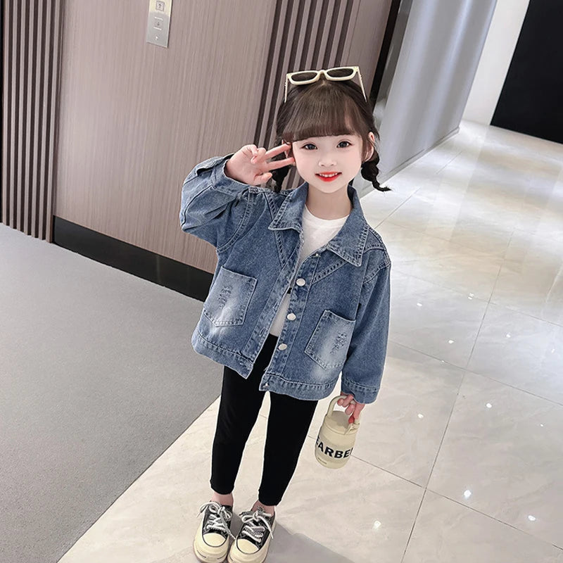 Girls Casual Denim Jackets