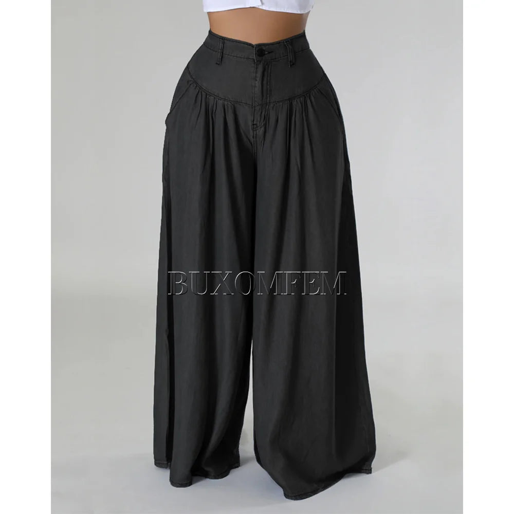 Stylish Fashion High Waist Jeans