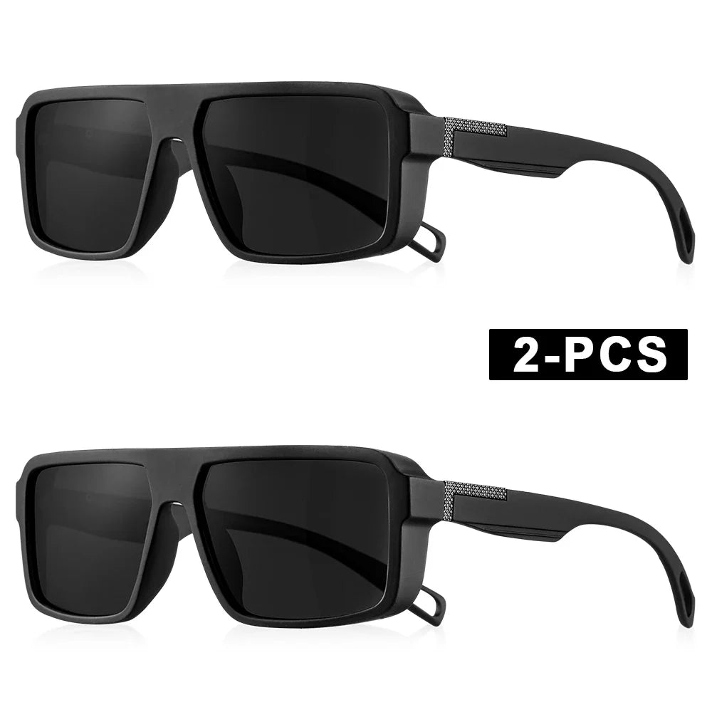 CRIXALIS Classic Square Polarized Sunglasses for Men Women Fashion Sports Sunglasses Male Vintage Outdoor Driving Fishing Shades