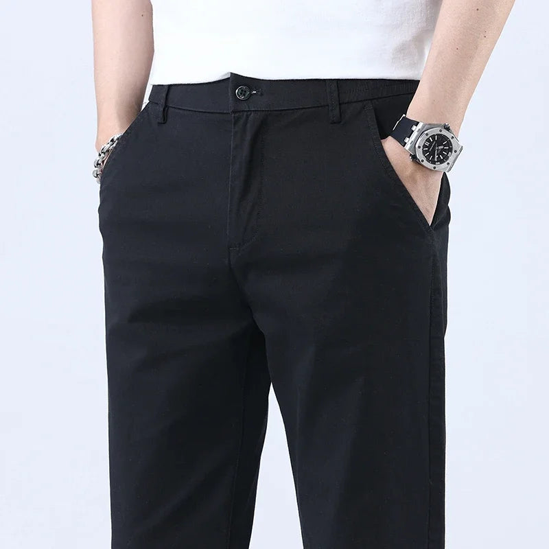 Casual Men Straight Business Pants