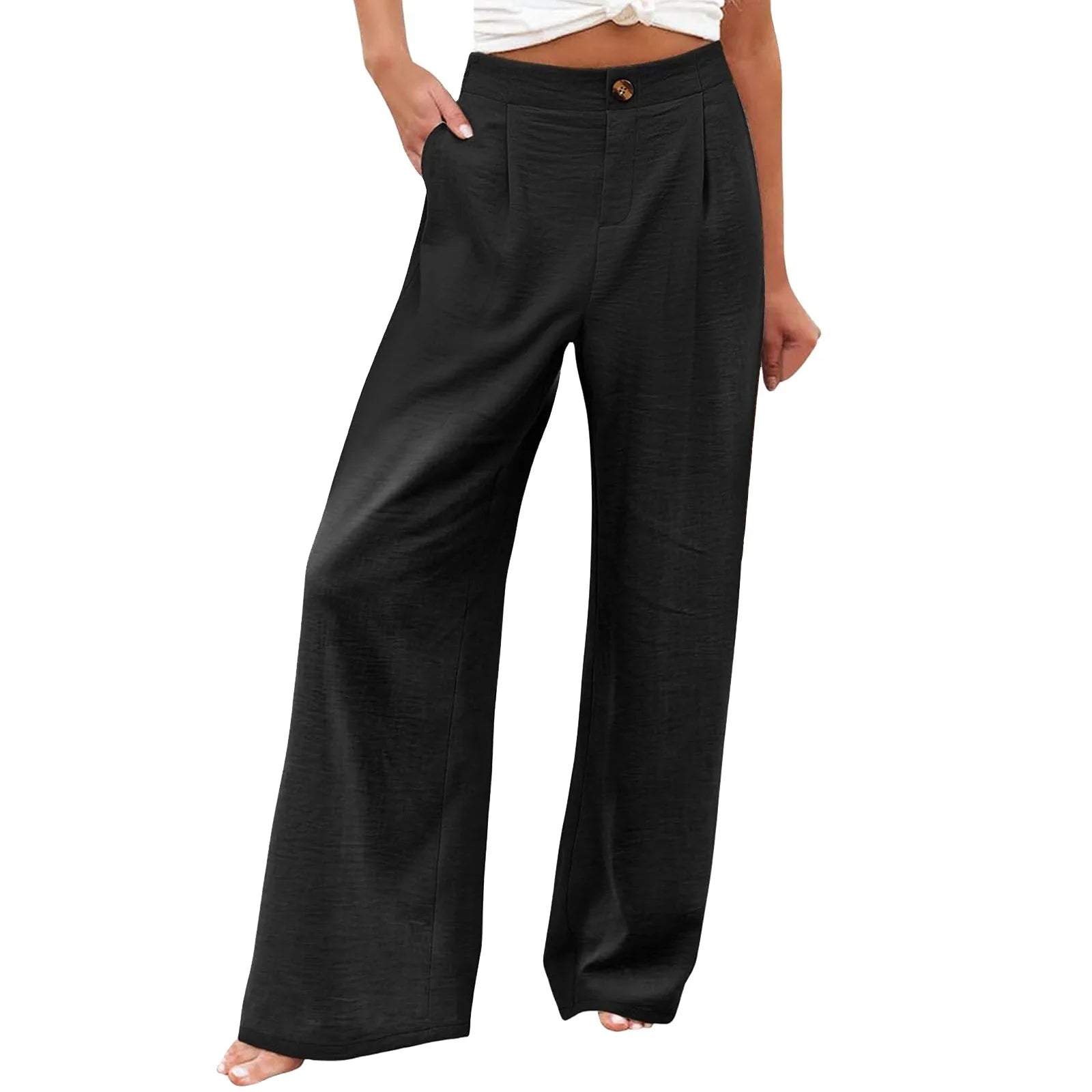 Women Cotton Linen Pants