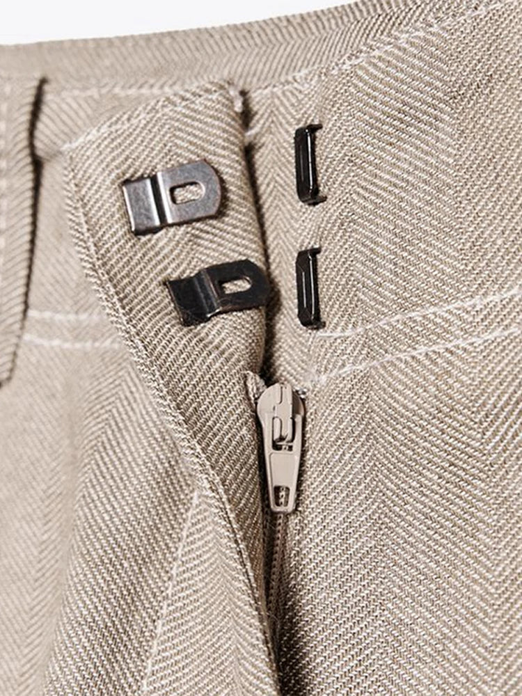 Elegant Turned Twill Women's Two Piece Suit