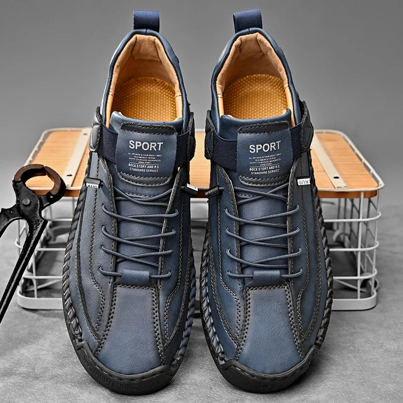 Handmade Leather Men Casual Loafers
