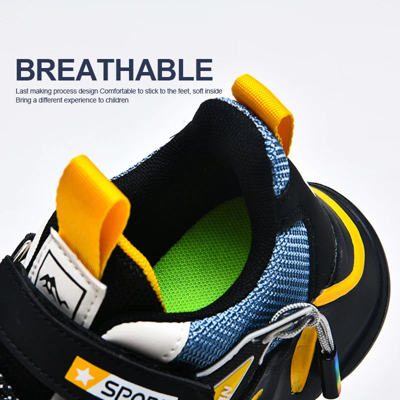 Kids Sneakers Shoes Walking Mesh Breathable Casual Sports For Boys Girls Lightweight Running Tennis Outdoor Children's School