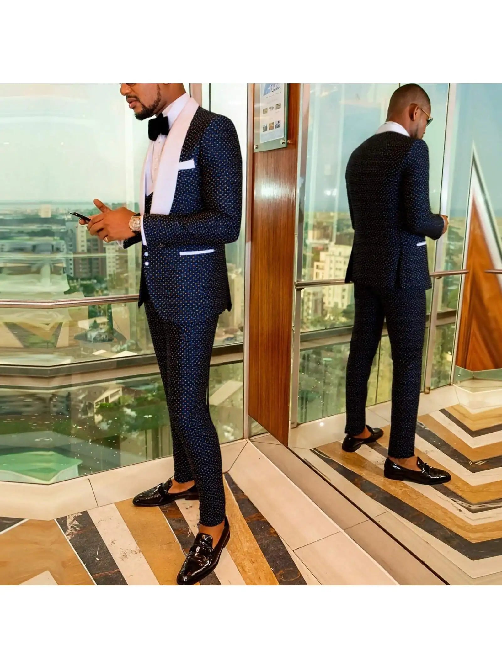 Men’s 3-Piece Slim Fit Suit